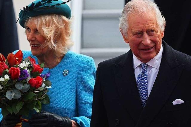 Der britische Knig Charles III. ist zu Besuch in Deutschland