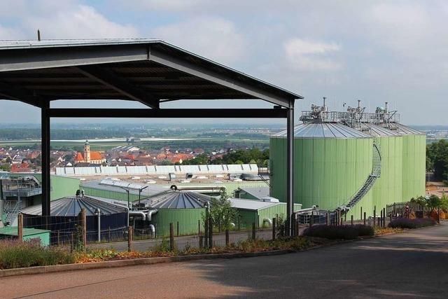 In Ringsheim soll ein 20 Meter hoher Gasspeicher entstehen