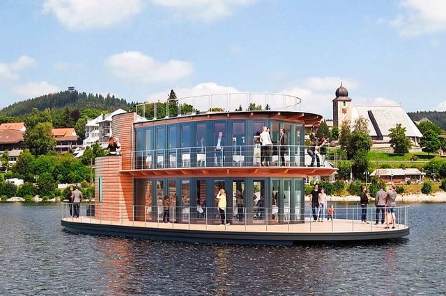 Das Restaurantboot soll Platz fr 80 b...en auf dem Schluchsee genieen knnen.  | Foto: unicboathome