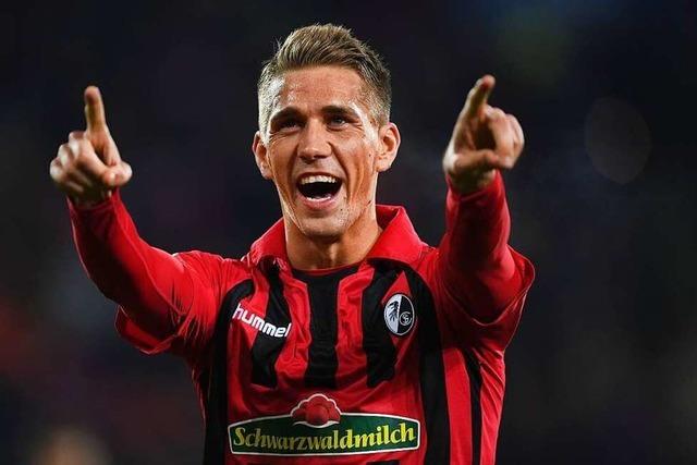 Fotos: Nils Petersen hrt auf – die Karriere des SC-Freiburg-Strmers in Bildern