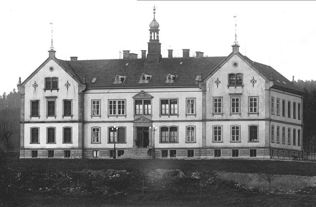 Das Krankenhaus in Sckingen im Jahr  1905  | Foto: Irene Krauss
