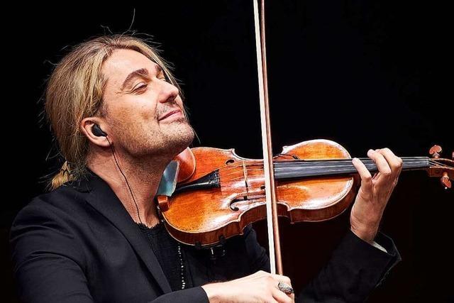 Ein Partisan der Klassik? David Garrett mit seinem Trio in Freiburg