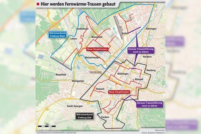 Viele Grben durchziehen bald die Stadt