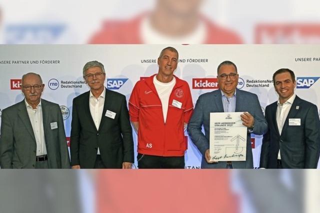 Sportfreunde Hügelheim erhalten Sepp-Herberger-Award
