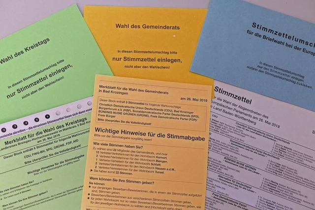 In Bad Krozingen bleibt die  unechte  Teilortswahl wohl noch lnger erhalten.  | Foto: Frank Schoch