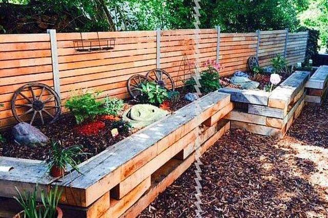 Holzelemente für eine attraktive, nachhaltige Gartengestaltung