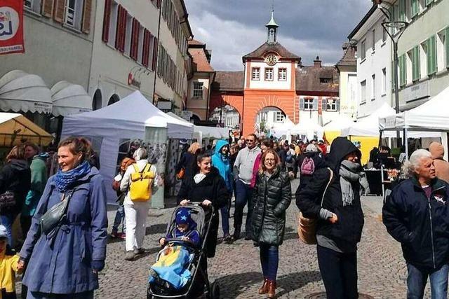 Emmendinger Knstlermarkt wegen Sturmwarnung abgesagt