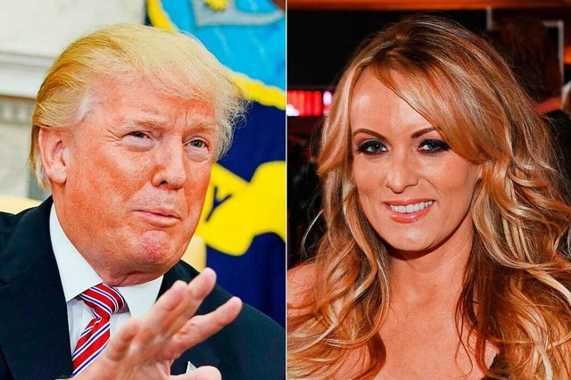 Donald Trump und Stormy Daniels  | Foto: MANDEL NGAN, ETHAN MILLER (AFP)