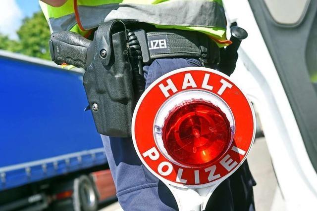 Polizei zieht betrunkenen Lkw-Fahrer in Bad Krozingen aus dem Verkehr