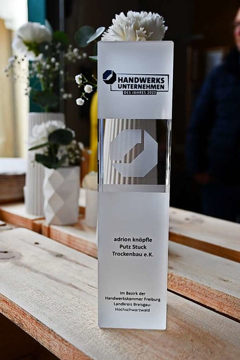 So sieht er aus, der &#8222;Oskar des Handwerks&#8220;.  | Foto: Tanja Bury