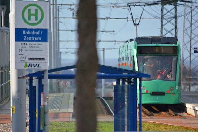 In Weil am Rhein fhrt schon eine Tram...fr Lrrach Sinn macht , bleibt offen.  | Foto: Hannes Lauber