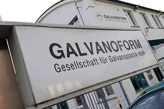 Rettung für die Lahrer Firma Galvanoform