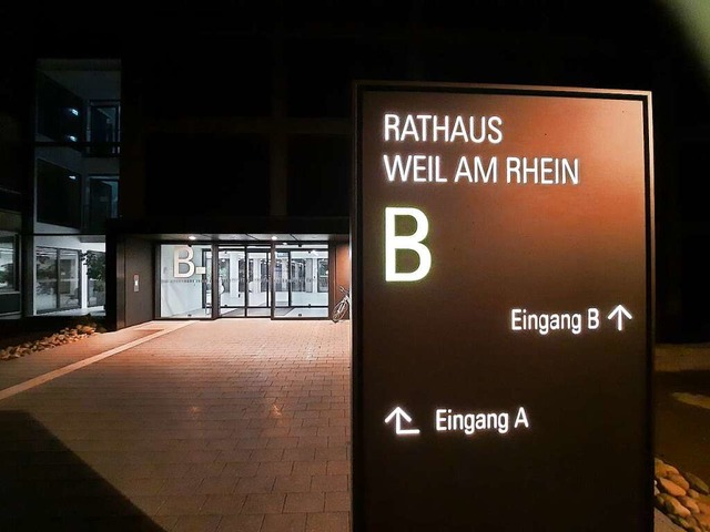 Das Rathaus in Weil am Rhein  | Foto: Hannes Lauber