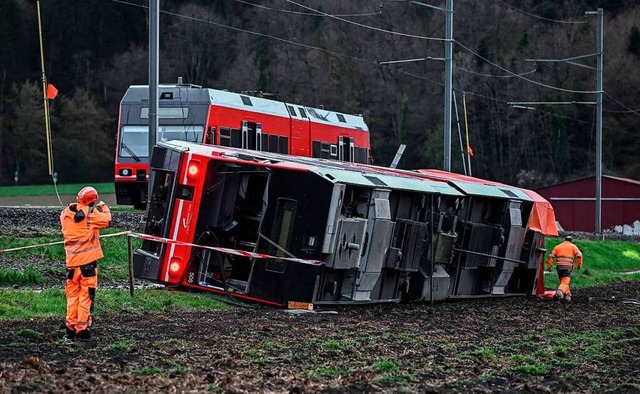 Die Unfallstelle  | Foto: FABRICE COFFRINI (AFP)