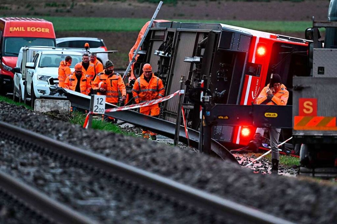 Die Unfallstelle  | Foto: FABRICE COFFRINI (AFP)
