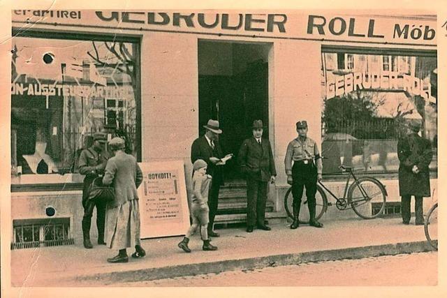 So lief der Boykott jdischer Geschfte vor 90 Jahren in Lrrach ab