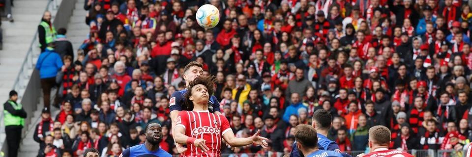 Der SC Freiburg tut sich gegen Hertha BSC offensiv schwer