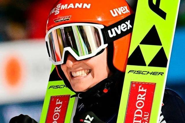 Die deutschen Skispringerinnen berzeugen, die Skispringer nicht