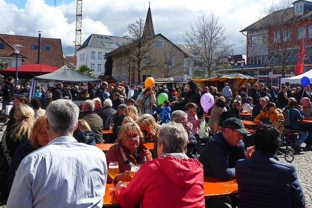 So war’s beim Fest Bad Krozingen im Frhling