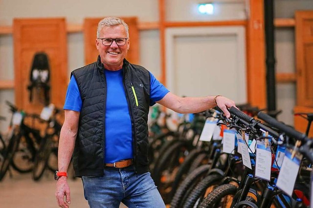 Bertram Schulz in seinem Radhaus in Ettenheim  | Foto: Adrian Hofmann