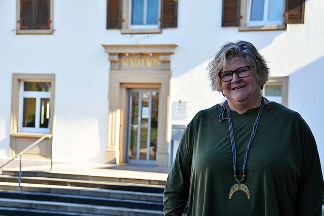 1985 hat Juliane Lorenz ihre Arbeit beim Rathaus Au begonnen.  | Foto: Sophia Hesser