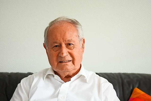 Lörracher Altstadtrat Werner Lacher feiert seinen 85. Geburtstag
