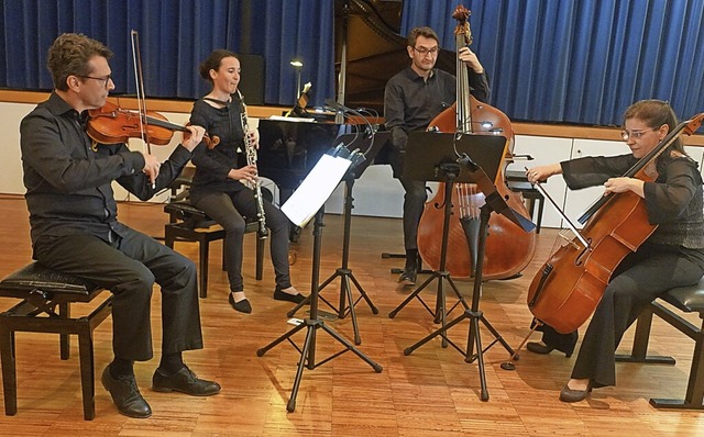 Mit zupackendem Spiel begeisterten der...eim Frhlingskonzert der Musikschule.   | Foto: Roswitha Frey