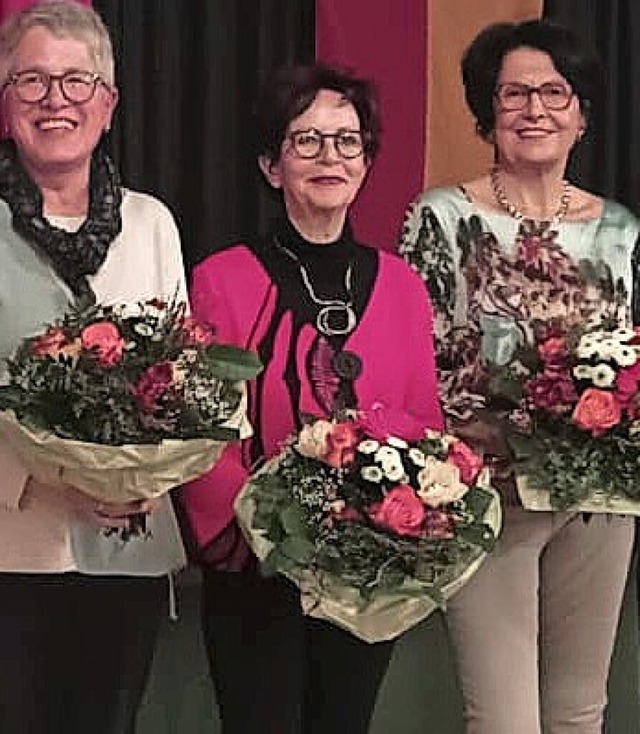 Geehrt beim Frauenverein:  Daniela Lan...rkens und  Vorsitzende Ingeborg Pabst.  | Foto: Frauenverein Wittlingen