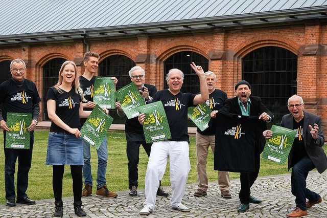 Sie lieben den Rhythmus und freuen sic...Gppert,Edgar Common und Walter Glunk.  | Foto: Armin Krger