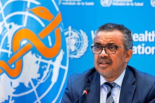 WHO-Chef Tedros Adhanom Ghebreyesus  | Foto: Salvatore Di Nolfi (dpa)