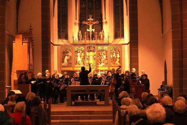 Der Emmendinger Kammerchor ist einer v...samen Aktion im Mai beteiligen mchte.  | Foto: Georg Vo