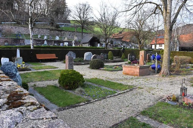 Der Friedhof im Stegener Ortsteil Esch...l kostenschonender umgestaltet werden.  | Foto: Thomas Biniossek