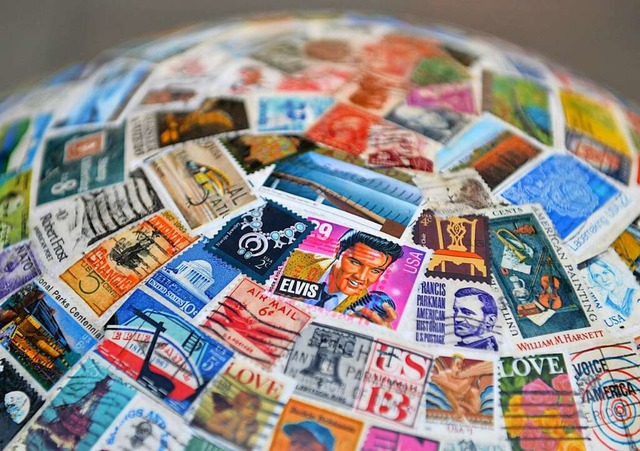 Briefmarken sind ein unerschpfliches Thema fr Sammler.  | Foto: Hendrik Schmidt
