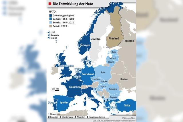 Die Nato hat nun 31 Mitglieder