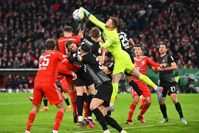Sensation! SC Freiburg gewinnt in München und steht im Pokal-Halbfinale