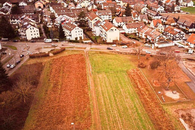 Die Bebauung von Ngelesee Nord ist in...ekt. Doch die Planung schreitet voran.  | Foto: Hubert Gemmert