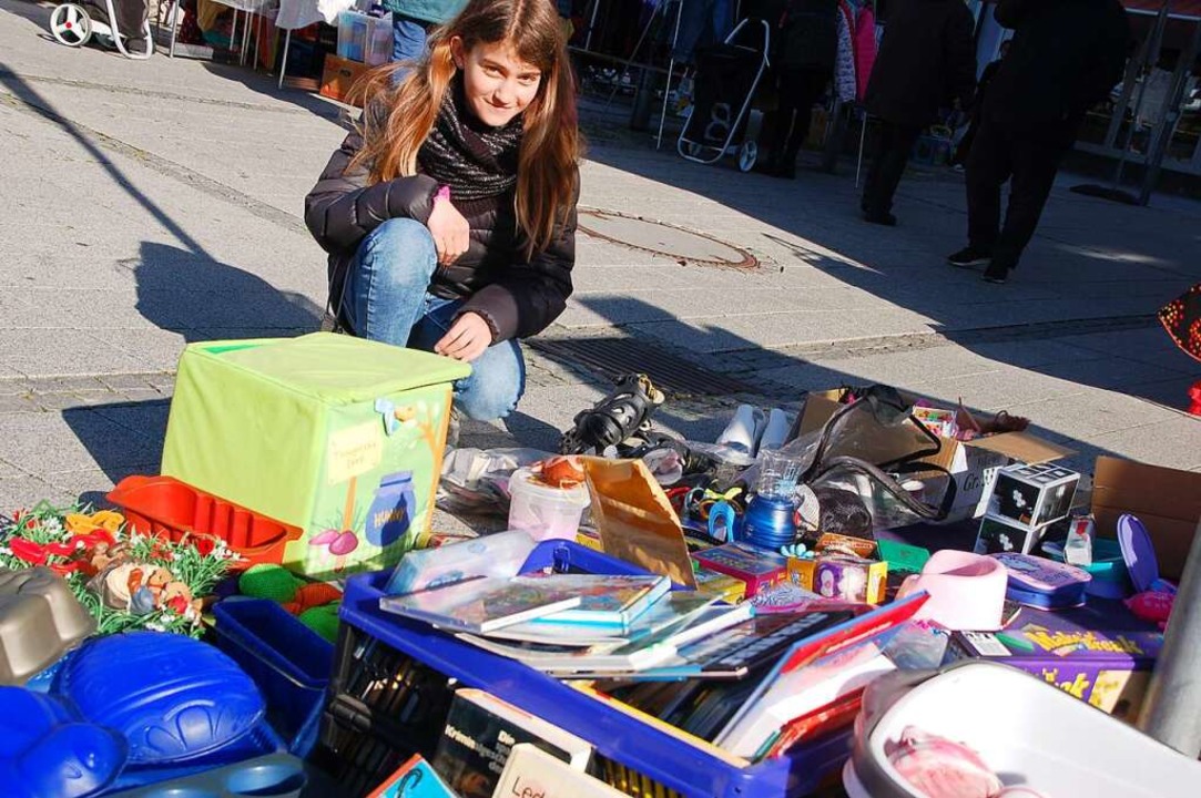 In Rheinfeldens Innenstadt gibt es wieder einen großen Flohmarkt