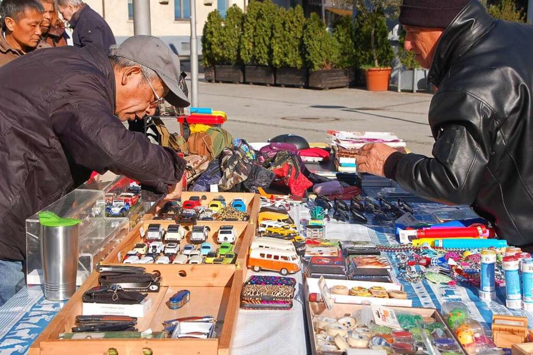 In Rheinfeldens Innenstadt gibt es wieder einen großen Flohmarkt