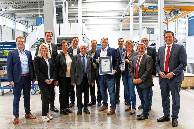 Johannes Ullrich, Prsident der Handwe...ehmen Keller Blechtechnik in Endingen.  | Foto: Ruth Seitz