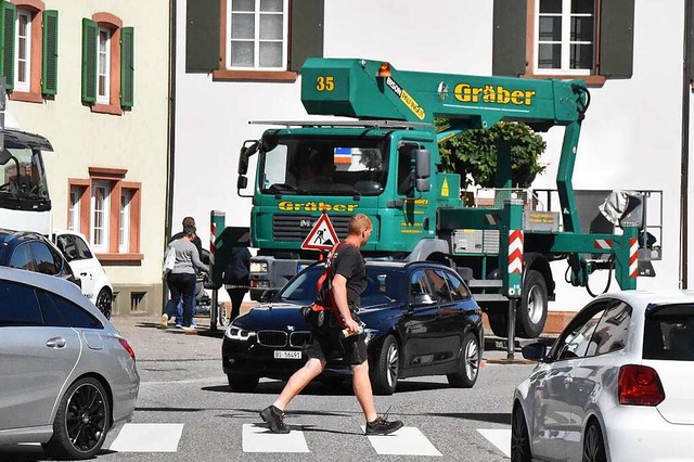 Mehr Tempo 30 soll den Verkehr in Steinen sicherer machen.  | Foto: Maja Tolsdorf