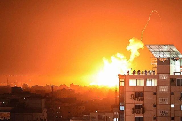 Nach Raketenbeschuss: Israel reagiert mit Gegenangriffen auf Hamas-Ziele