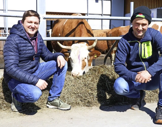 Friedrich Bndert (rechts) und Michael...sitzende vor vielen Herausforderungen   | Foto: Dorothe Kuhlmann