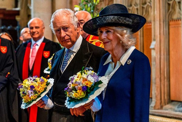 Charles und Camilla werden am 6. Mai zum Knig und zur Knigin ernannt.  | Foto: CHARLOTTE GRAHAM (AFP)