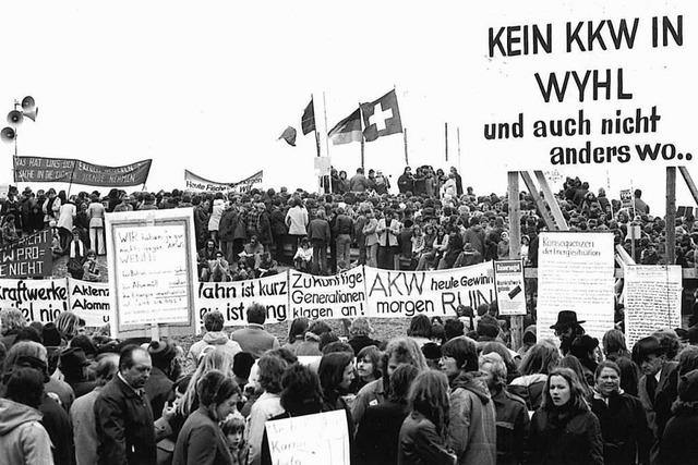 Groe Anti-Atomkraft-Proteste wie in der BRD gab es in der DDR nicht