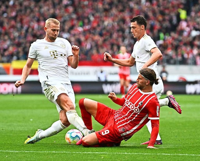 SC Freiburg gegen FC Bayern Mnchen: Lucas Hler vom SC Freiburg in Aktion.  | Foto: Achim Keller