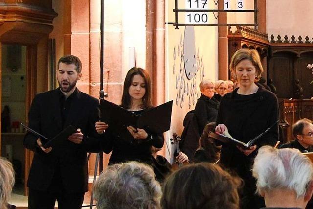 Bachs lyrisches Osteroratorium wird in der Lahrer Stiftskirche aufgefhrt