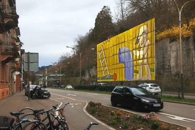 Kehrt ein 300 Quadratmeter groes Kunstwerk ins Freiburger Stadtbild zurck?