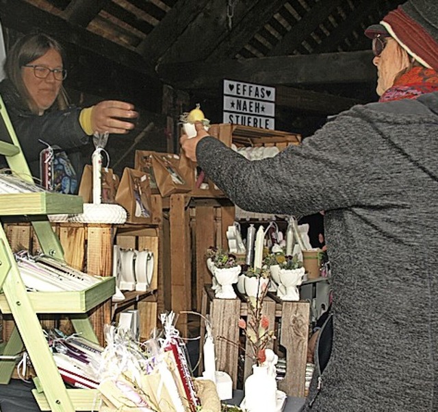 Viel Dekoratives hatte der Ostermarkt am Klausenhof im Angebot  | Foto: Karin Stckl-Steinebrunner