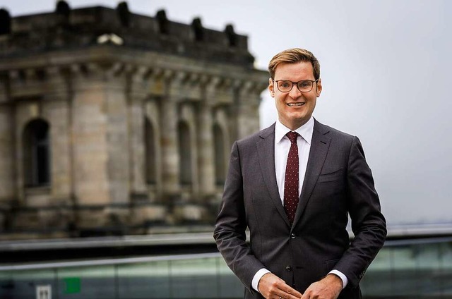 Yannick Bury sitzt seit 2021 fr die CDU im Bundestag.  | Foto: Pressefoto