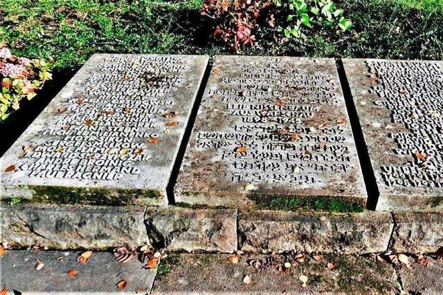 Gedenken eine der letzten Gräueltaten der Nazis in Offenburg